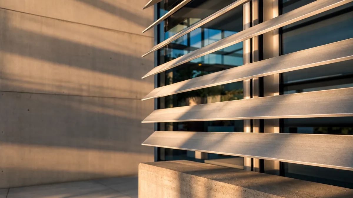Brise-soleil en architecture : guide des types et usages