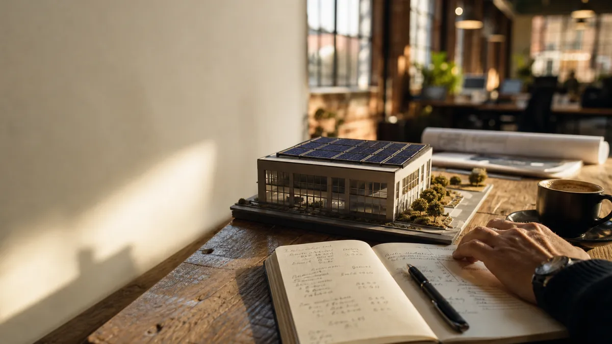 Bâtiment photovoltaïque autofinancé : guide complet 2026