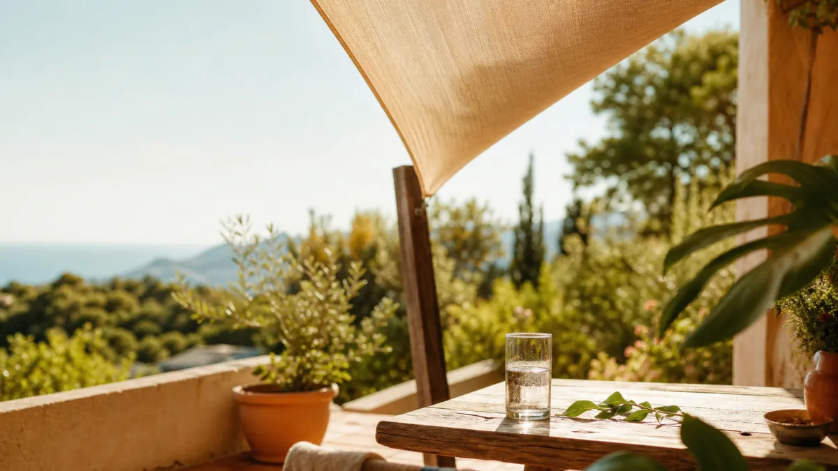 Voile solaire : la solution d'ombrage design et efficace