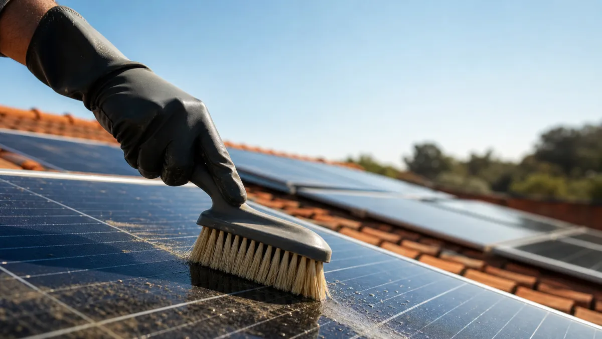 Entretien des panneaux photovoltaïques : guide et conseils