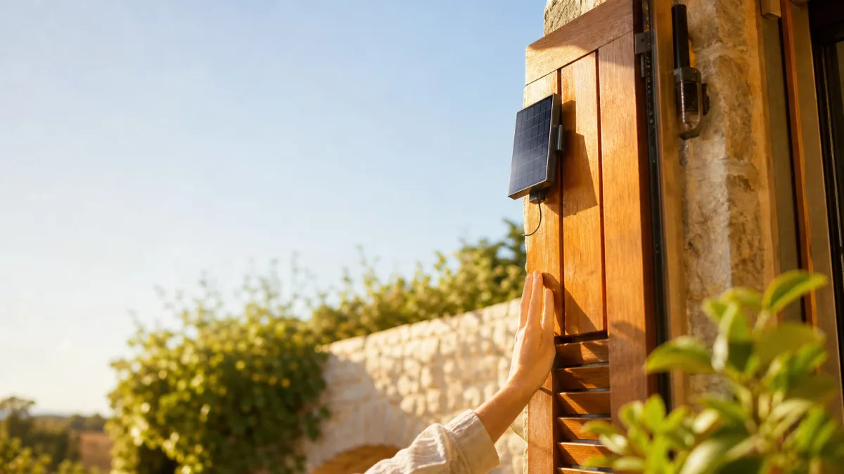 Motorisation solaire pour volet battant : le guide complet